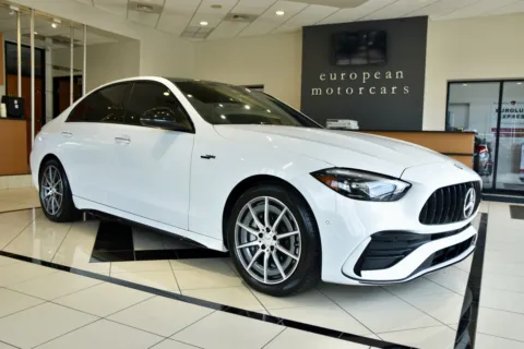 White 2025 Mercedes-Benz C-Class AMG C 43 for sale in Middletown, CT