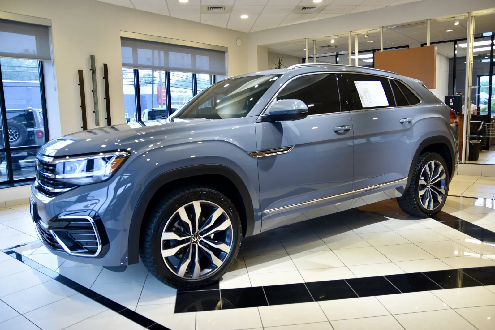 Another view of 2022 Volkswagen Atlas Cross Sport V6 SEL Premium R-Line 4Motion for sale in Middletown, CT at European Motorcars