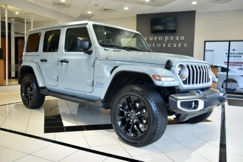 Blue 2024 Jeep Wrangler Sahara 4xe for sale in Middletown, CT