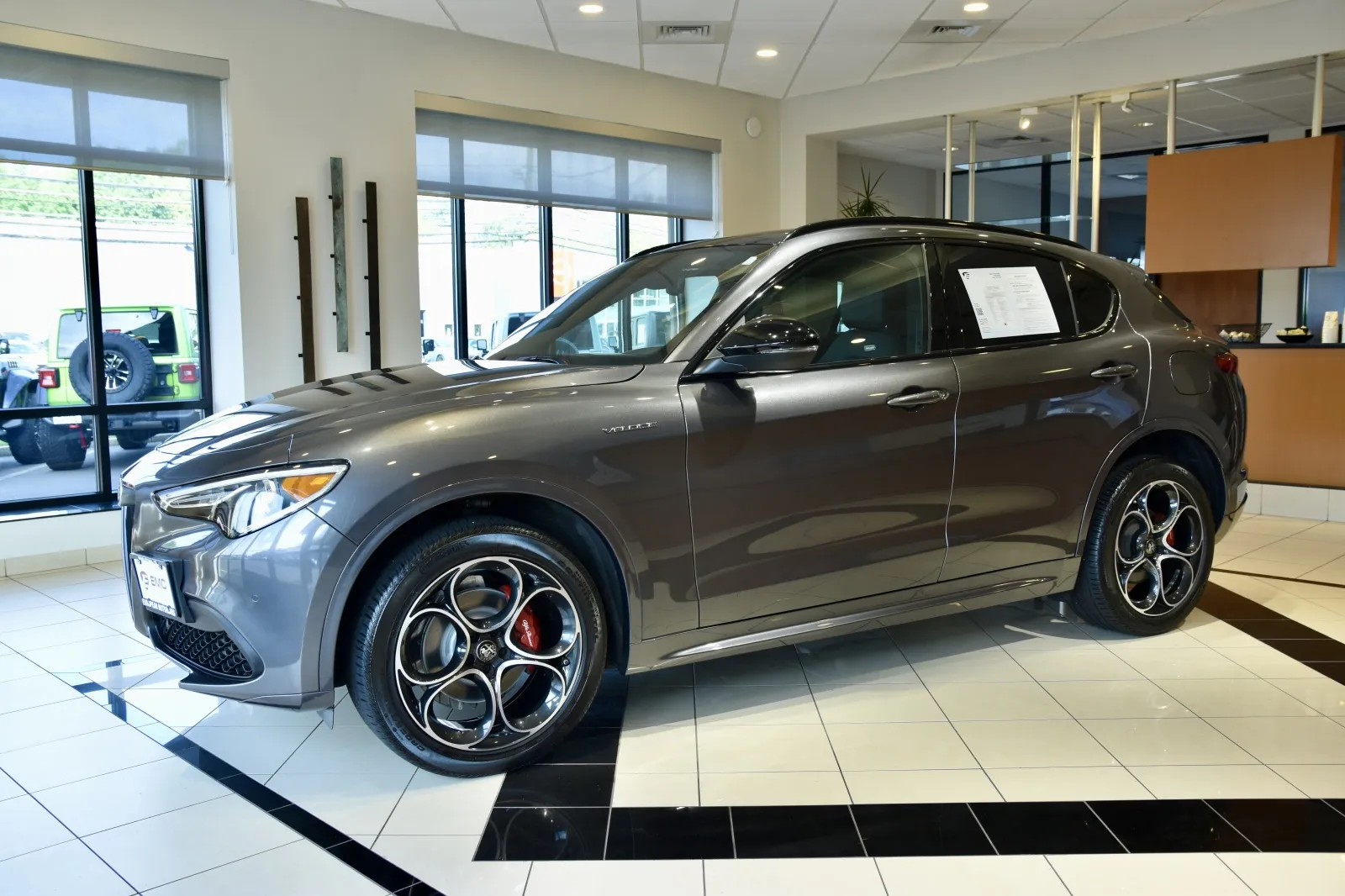 Another view of 2023 Alfa Romeo Stelvio Veloce for sale in Middletown, CT at European Motorcars