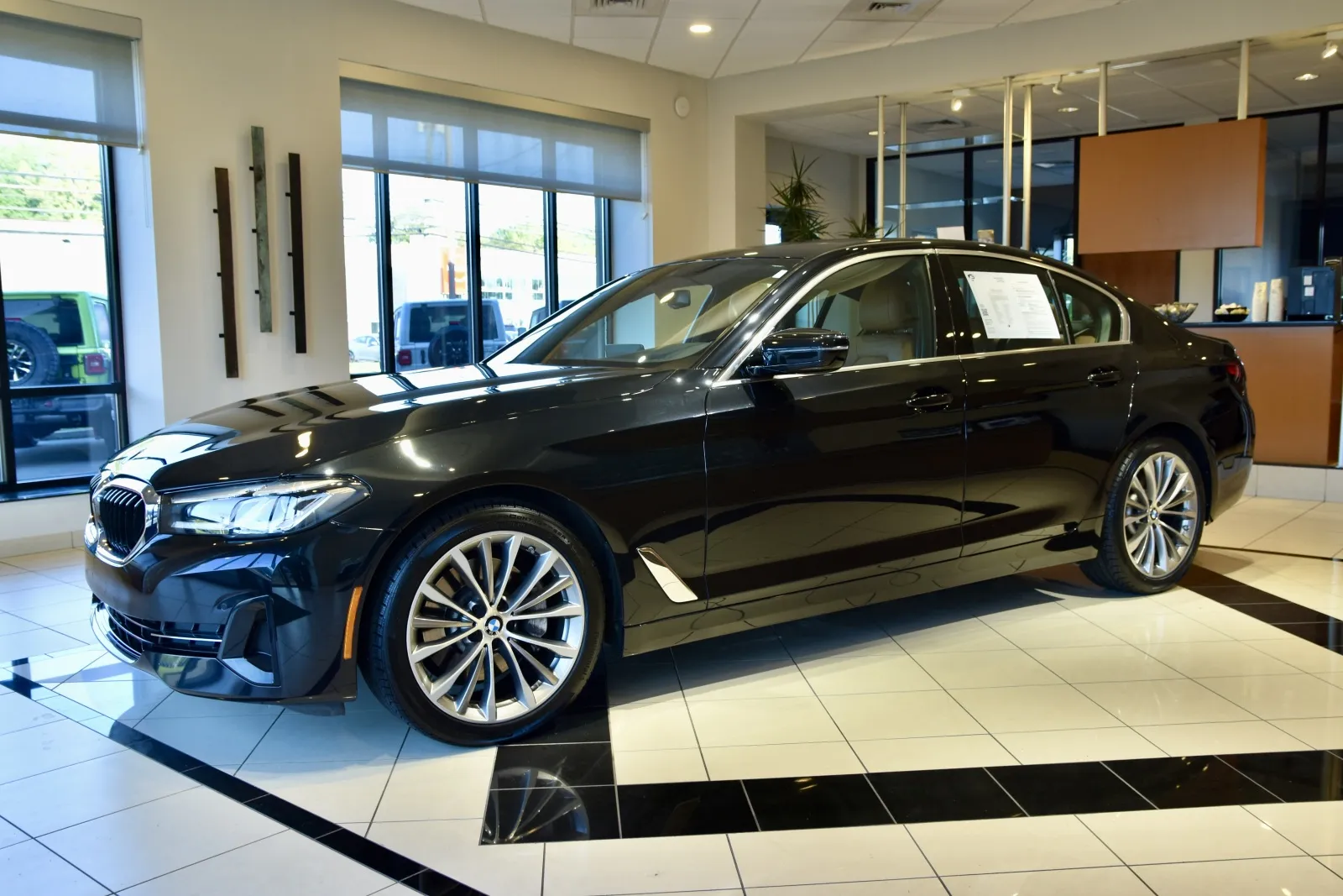 Another view of 2022 BMW 5 Series 530i xDrive for sale in Middletown, CT at European Motorcars
