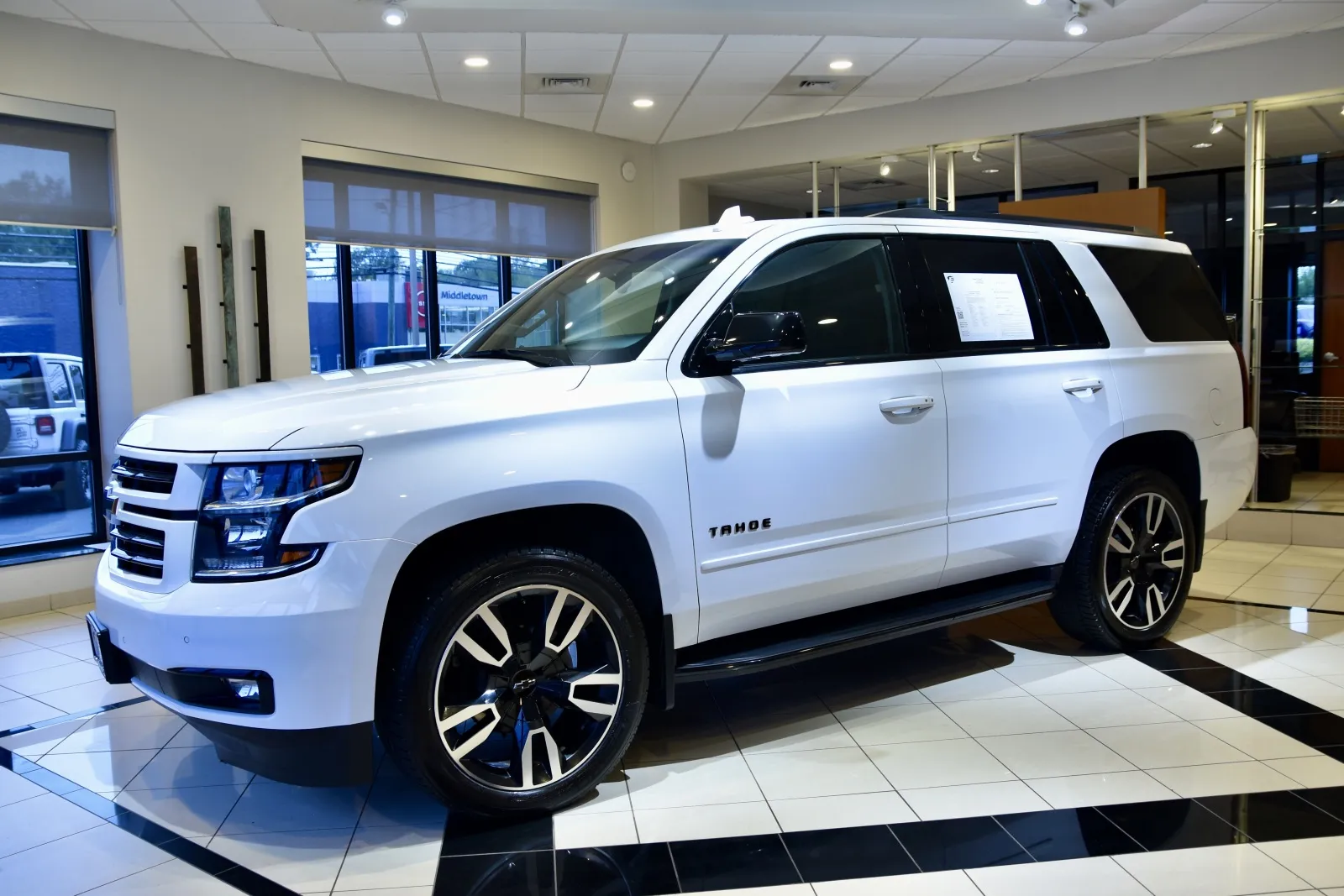 Another view of 2019 Chevrolet Tahoe Premier for sale in Middletown, CT at European Motorcars