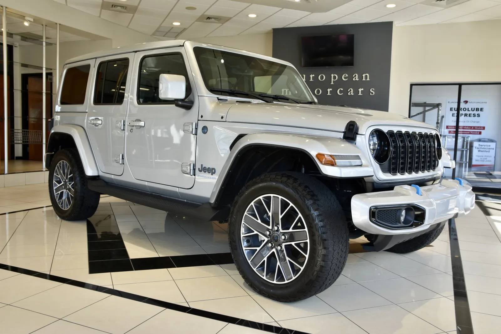 Silver 2024 Jeep Wrangler High Altitude 4xe for sale in Middletown, CT