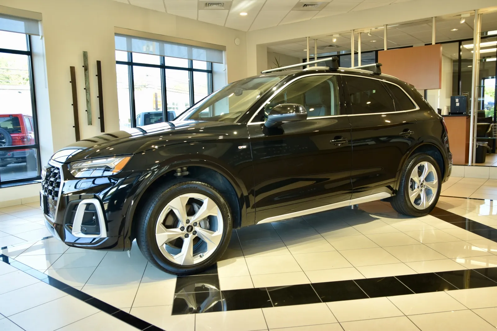 Another view of 2023 Audi Q5 quattro S line Prestige 45 TFSI for sale in Middletown, CT at European Motorcars