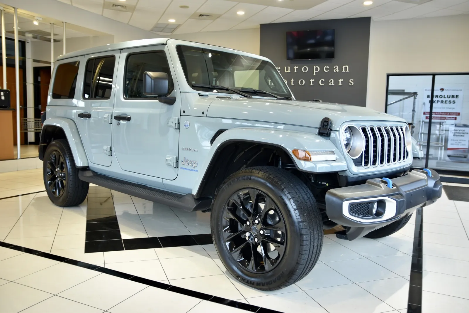 Blue 2024 Jeep Wrangler Sahara 4xe for sale in Middletown, CT