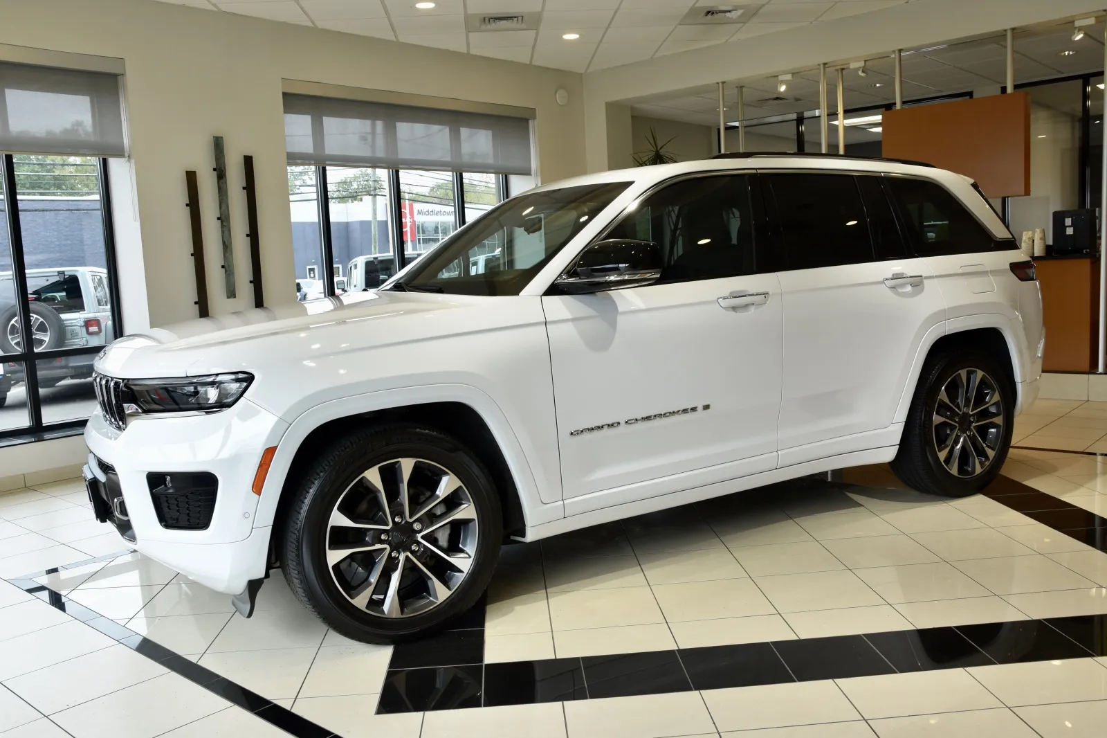 Another view of 2023 Jeep Grand Cherokee Overland for sale in Middletown, CT at European Motorcars