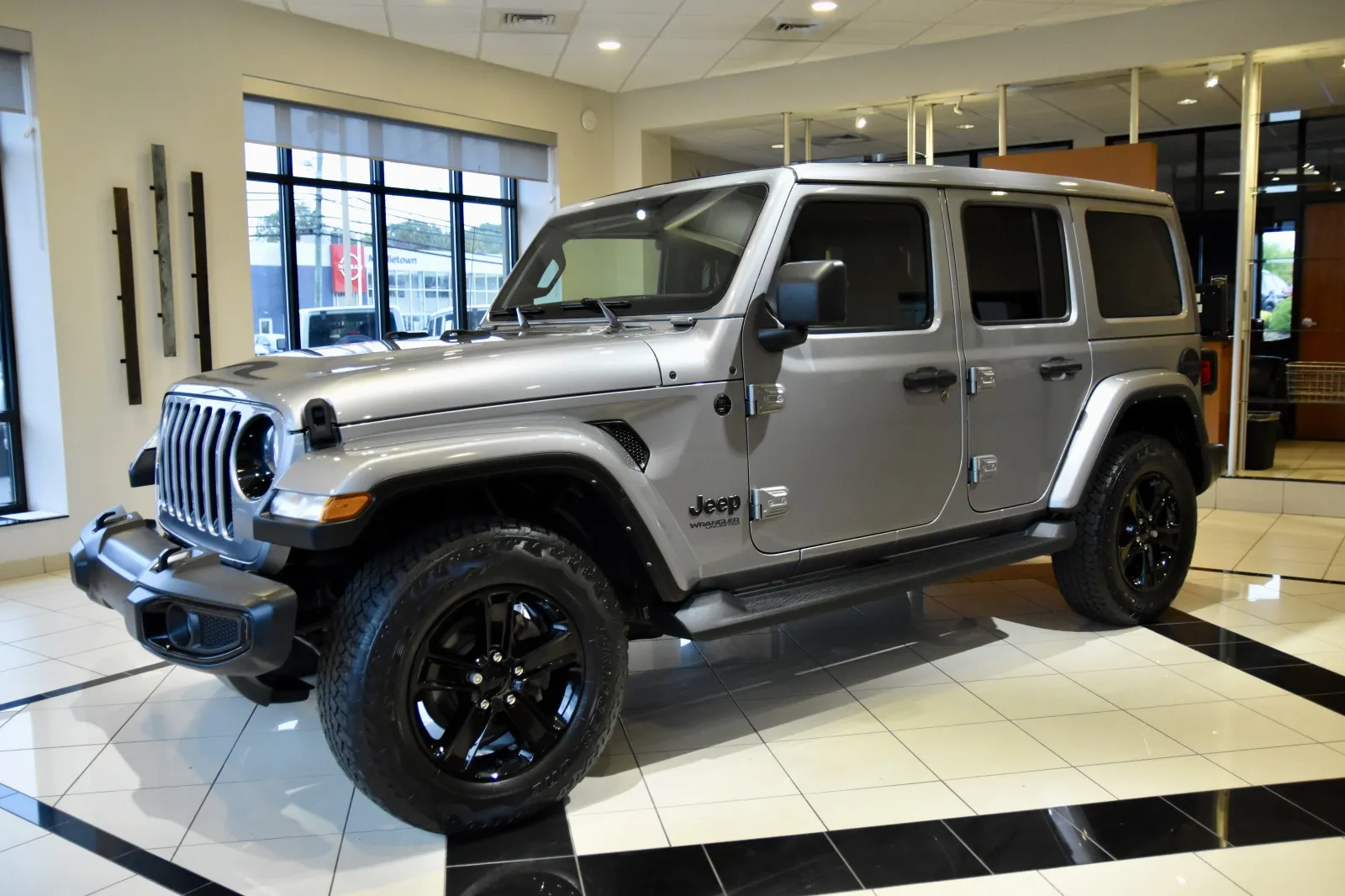 Another view of 2021 Jeep Wrangler Unlimited Sahara Altitude for sale in Middletown, CT at European Motorcars