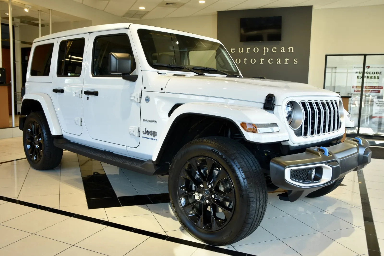 White 2024 Jeep Wrangler Sahara 4xe for sale in Middletown, CT