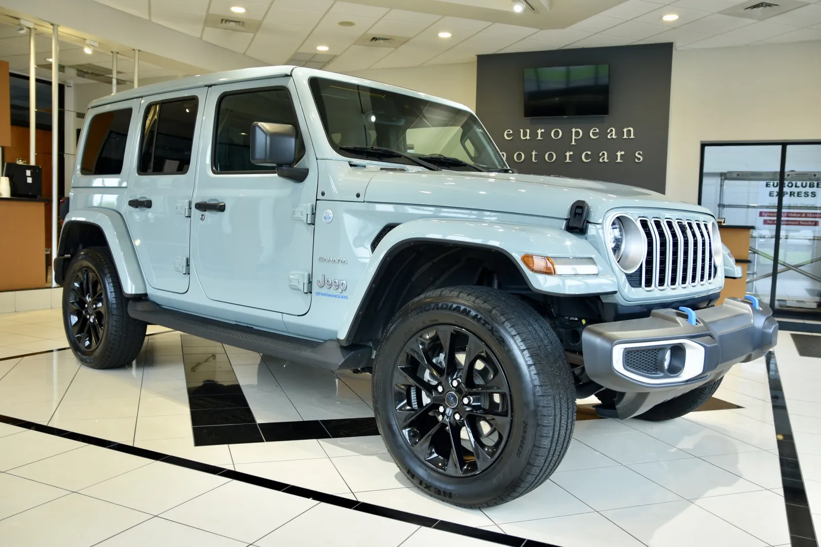 Blue 2024 Jeep Wrangler Sahara 4xe for sale in Middletown, CT
