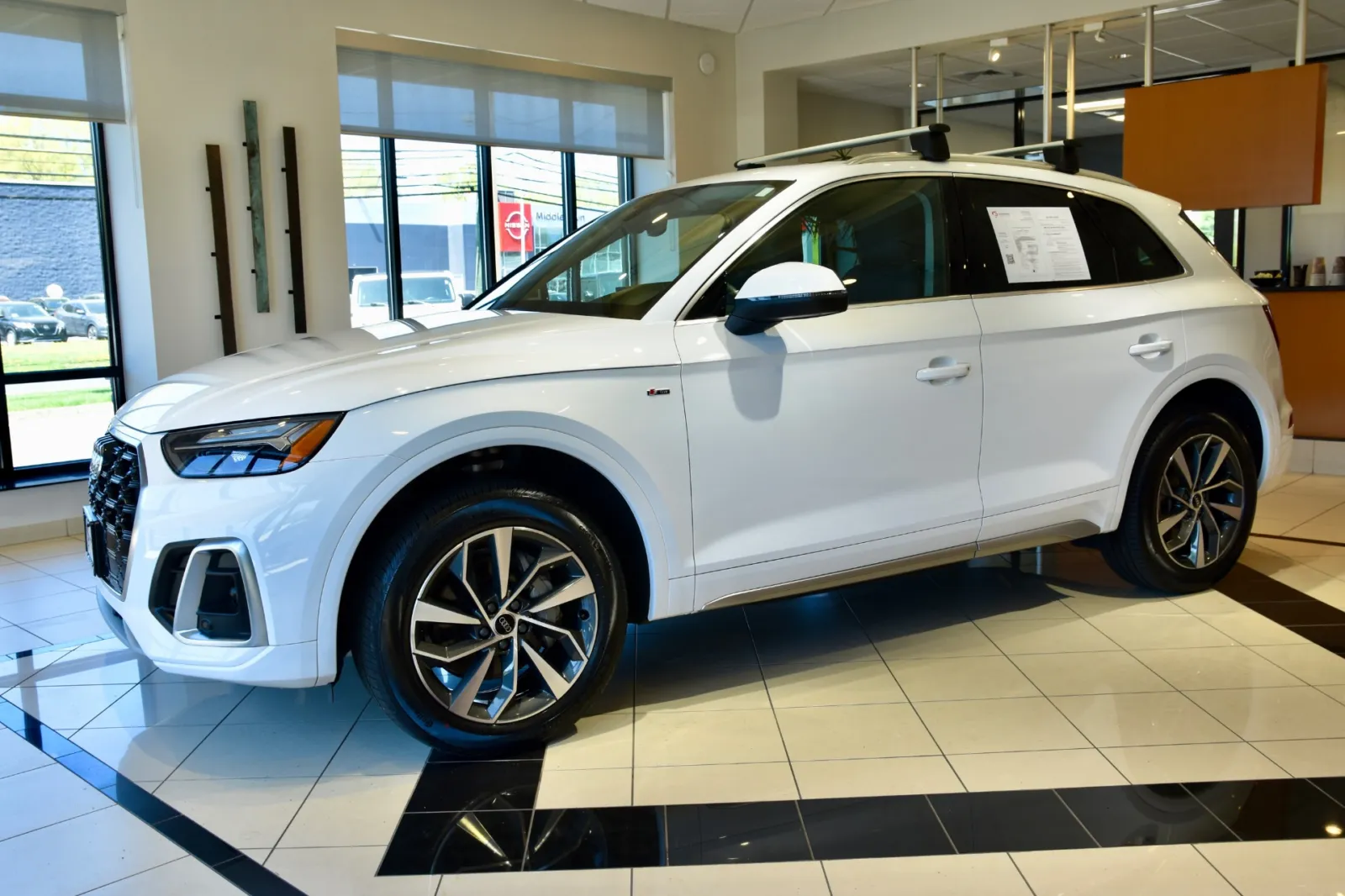 Another view of 2024 Audi Q5 S line Premium Plus for sale in Middletown, CT at European Motorcars