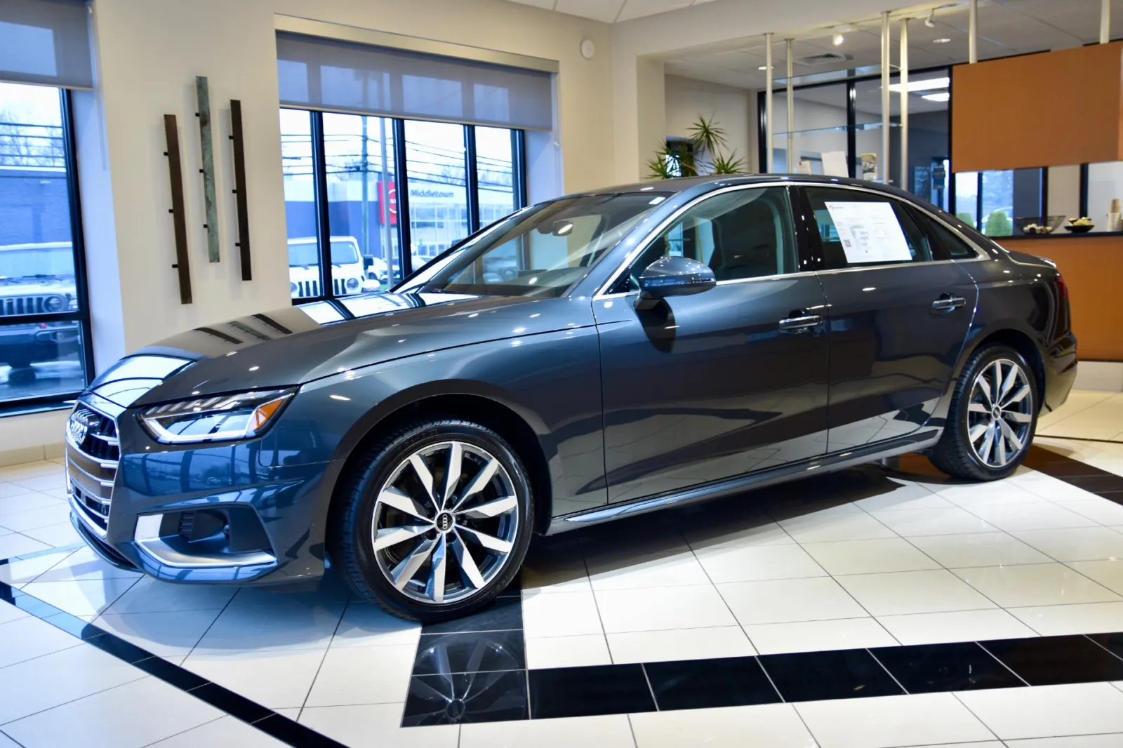 Another view of 2022 Audi A4 Sedan Premium Plus for sale in Middletown, CT at European Motorcars