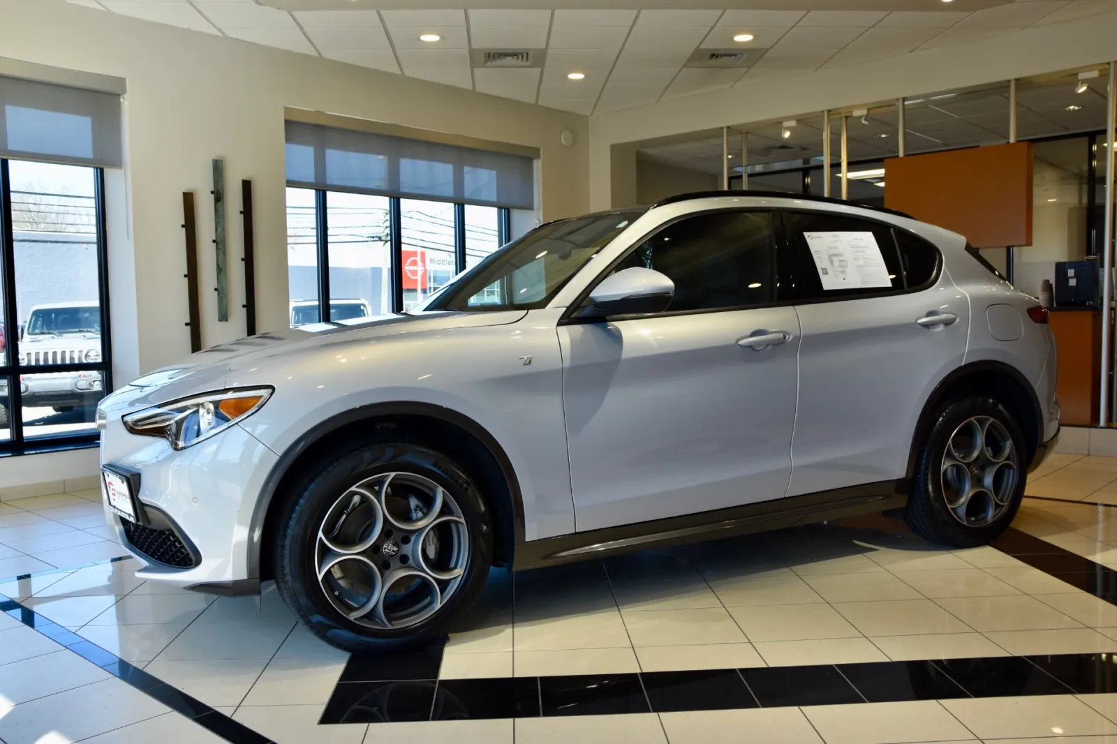Another view of 2022 Alfa Romeo Stelvio Ti for sale in Middletown, CT at European Motorcars