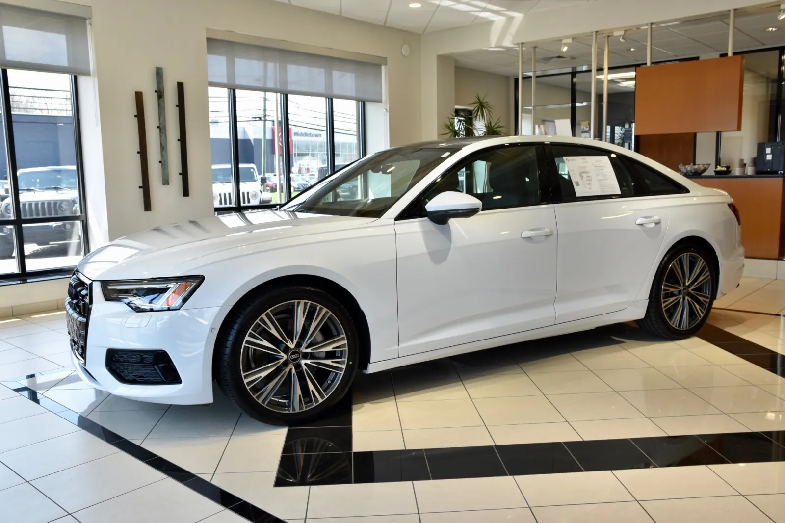 Another view of 2024 Audi A6 Sedan Premium for sale in Middletown, CT at European Motorcars