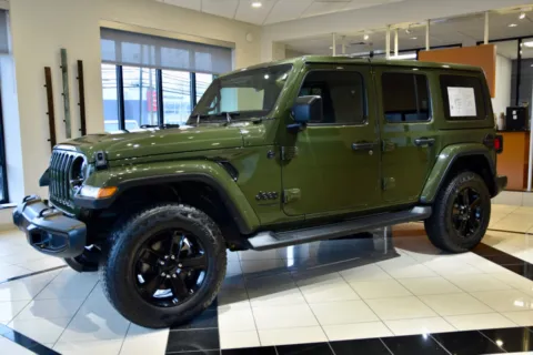 Another view of 2021 Jeep Wrangler Unlimited Sahara Altitude for sale in Middletown, CT at European Motorcars