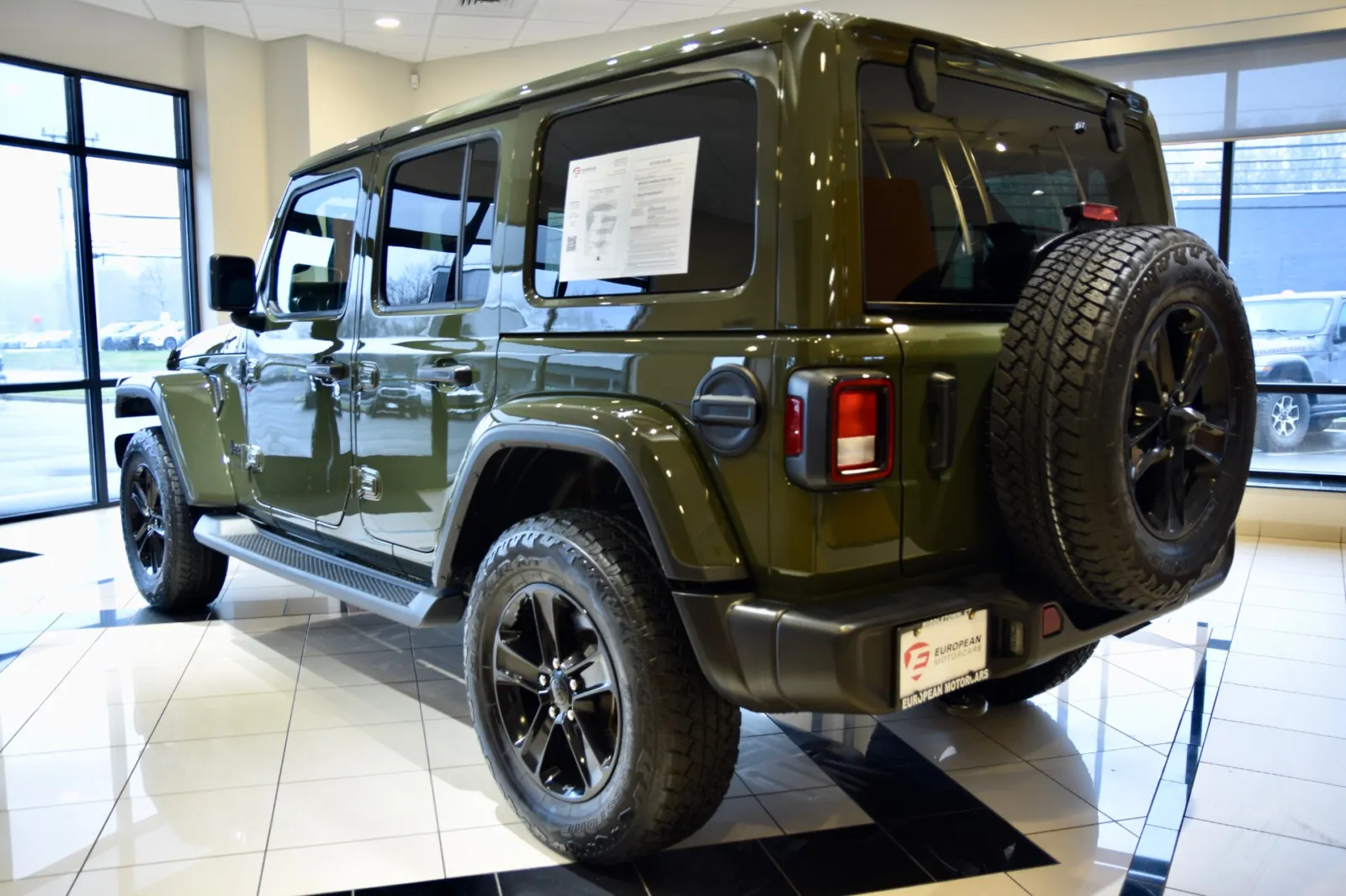 More photos of 2021 Jeep Wrangler Unlimited Sahara Altitude at European Motorcars, CT