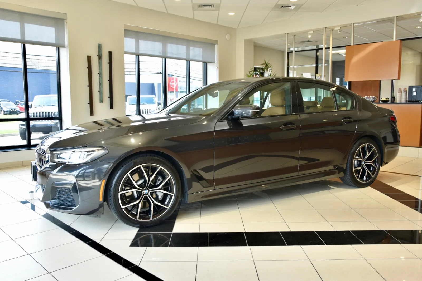 Another view of 2022 BMW 5 Series 530i xDrive for sale in Middletown, CT at European Motorcars