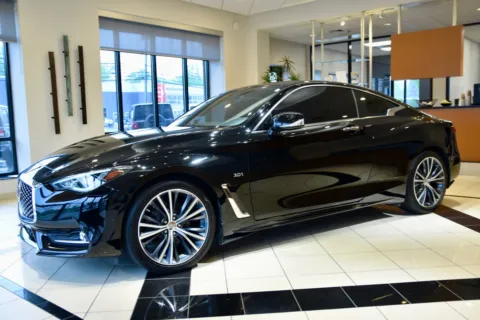 Another view of 2018 INFINITI Q60 Luxe for sale in Middletown, CT at European Motorcars