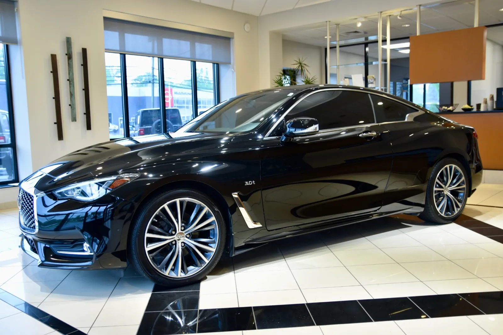 Another view of 2018 INFINITI Q60 Luxe for sale in Middletown, CT at European Motorcars