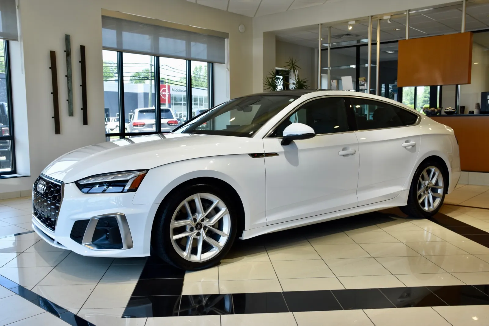 Another view of 2024 Audi A5 Sportback S line Premium Plus for sale in Middletown, CT at European Motorcars