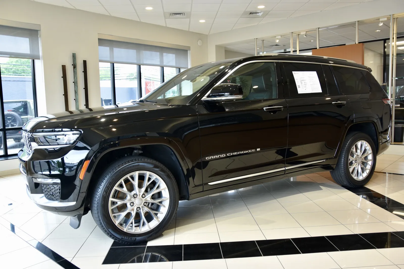 Another view of 2021 Jeep Grand Cherokee L Summit for sale in Middletown, CT at European Motorcars