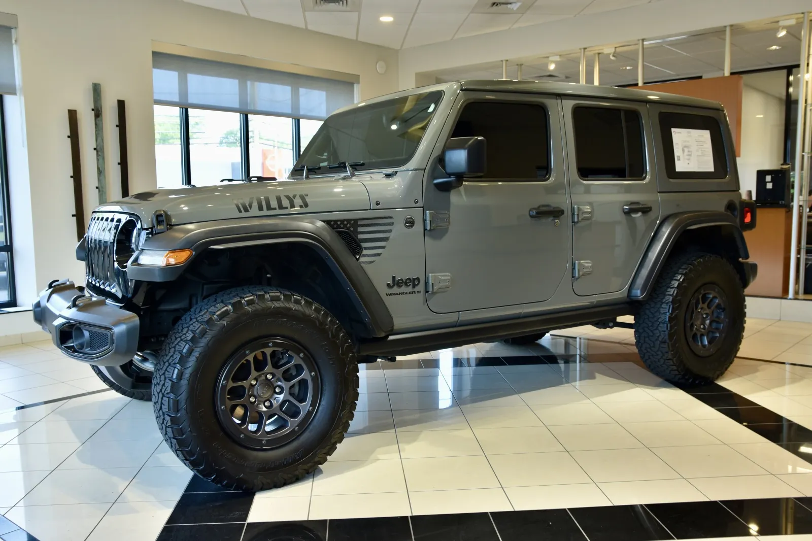 Another view of 2023 Jeep Wrangler Willys for sale in Middletown, CT at European Motorcars