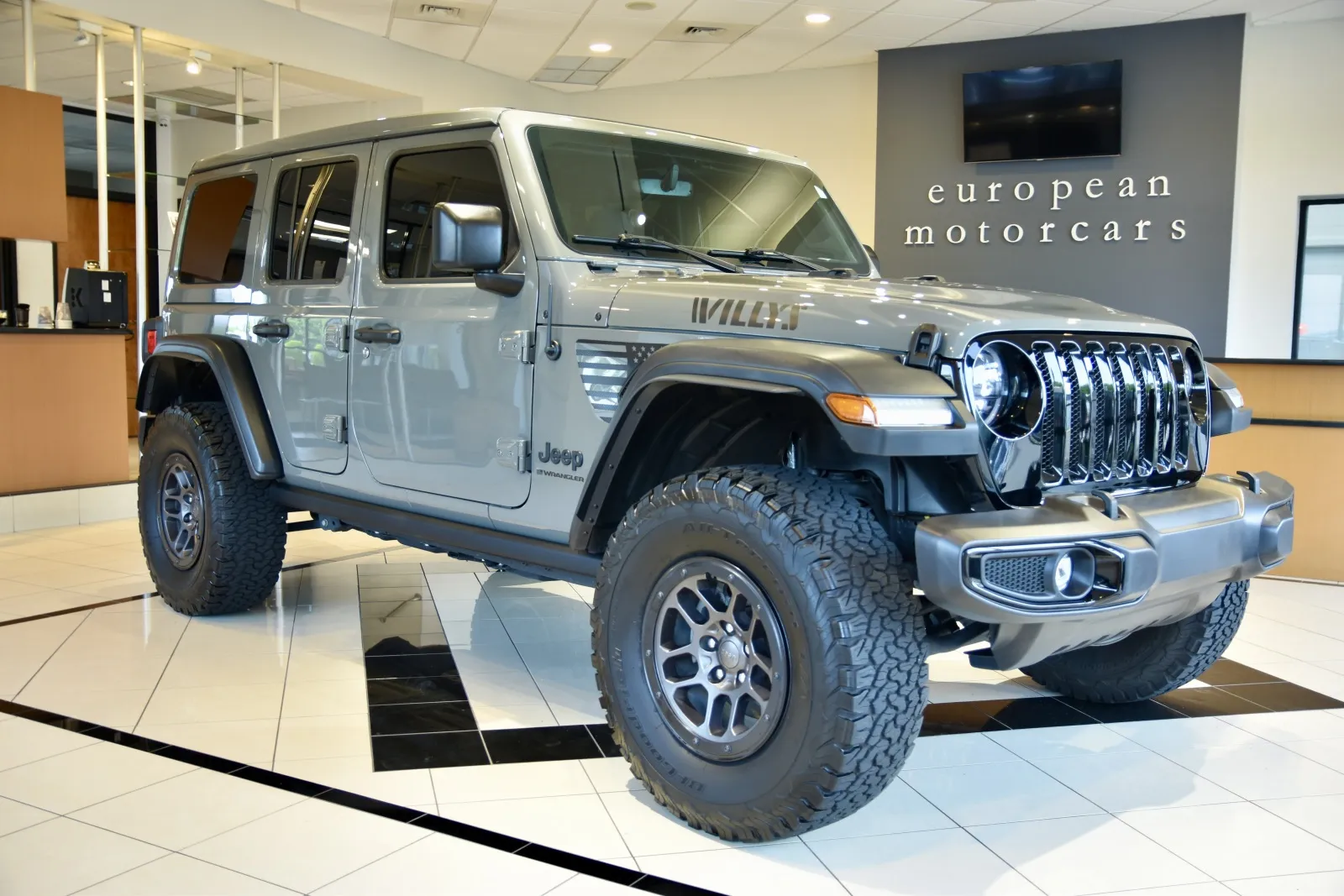 Gray 2023 Jeep Wrangler Willys for sale in Middletown, CT