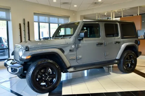 Another view of 2022 Jeep Wrangler Unlimited Sahara for sale in Middletown, CT at European Motorcars
