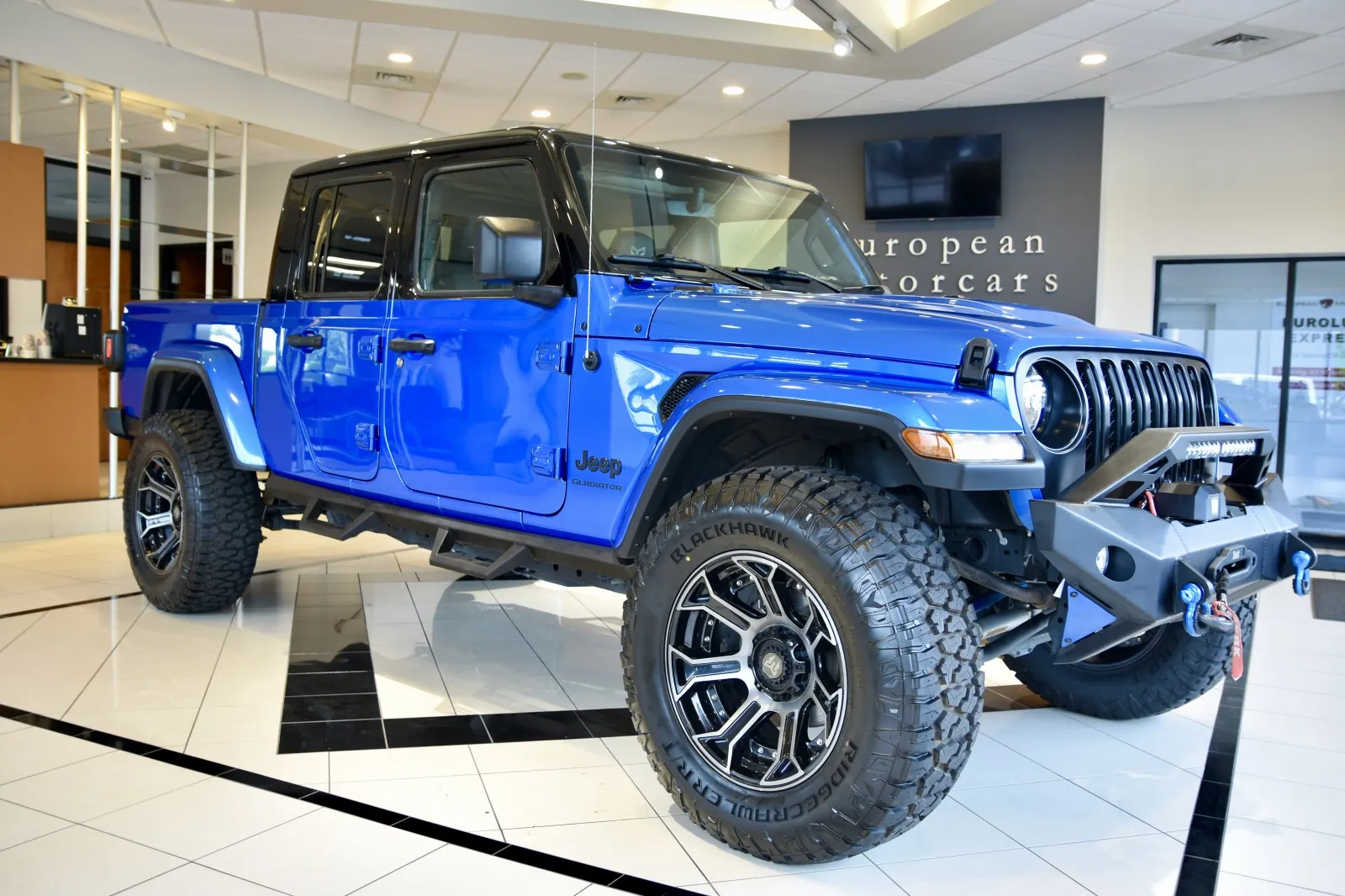 Blue 2021 Jeep Gladiator Overland Rocky Ridge for sale in Middletown, CT