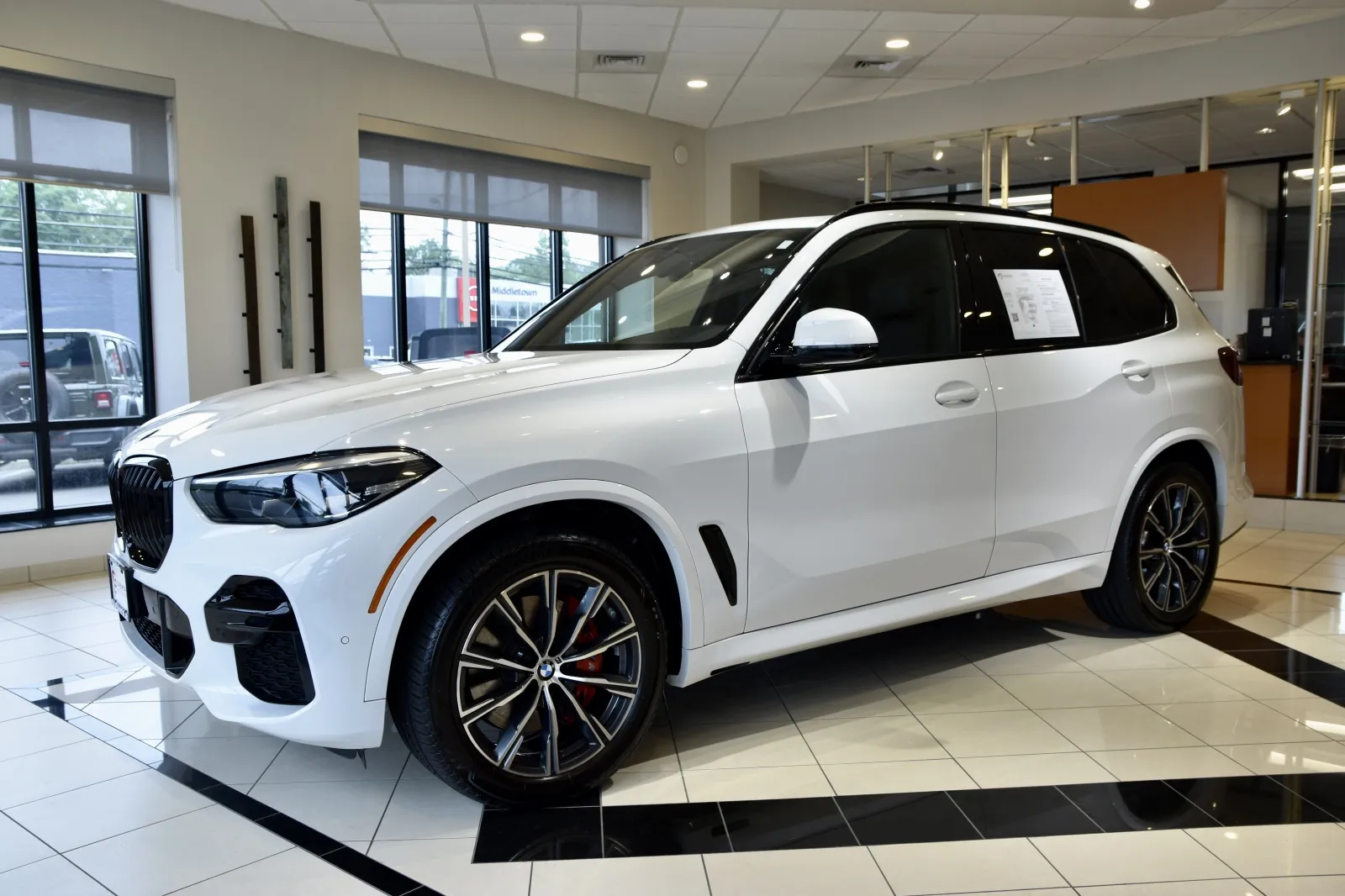 Another view of 2022 BMW X5 M Sport xDrive40i for sale in Middletown, CT at European Motorcars