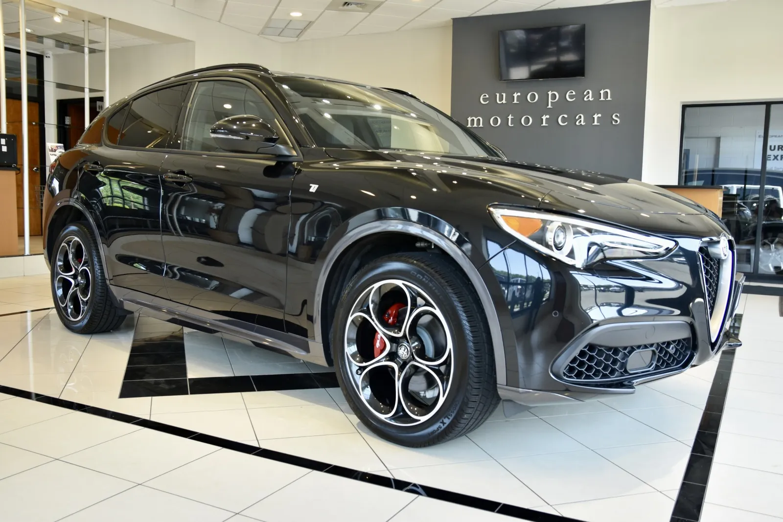 Black 2022 Alfa Romeo Stelvio Ti for sale in Middletown, CT