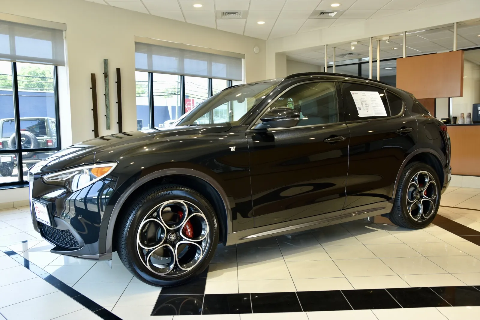 Another view of 2022 Alfa Romeo Stelvio Ti for sale in Middletown, CT at European Motorcars