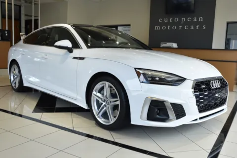 White 2021 Audi A5 Sportback quattro Premium 45 TFSI for sale in Middletown, CT