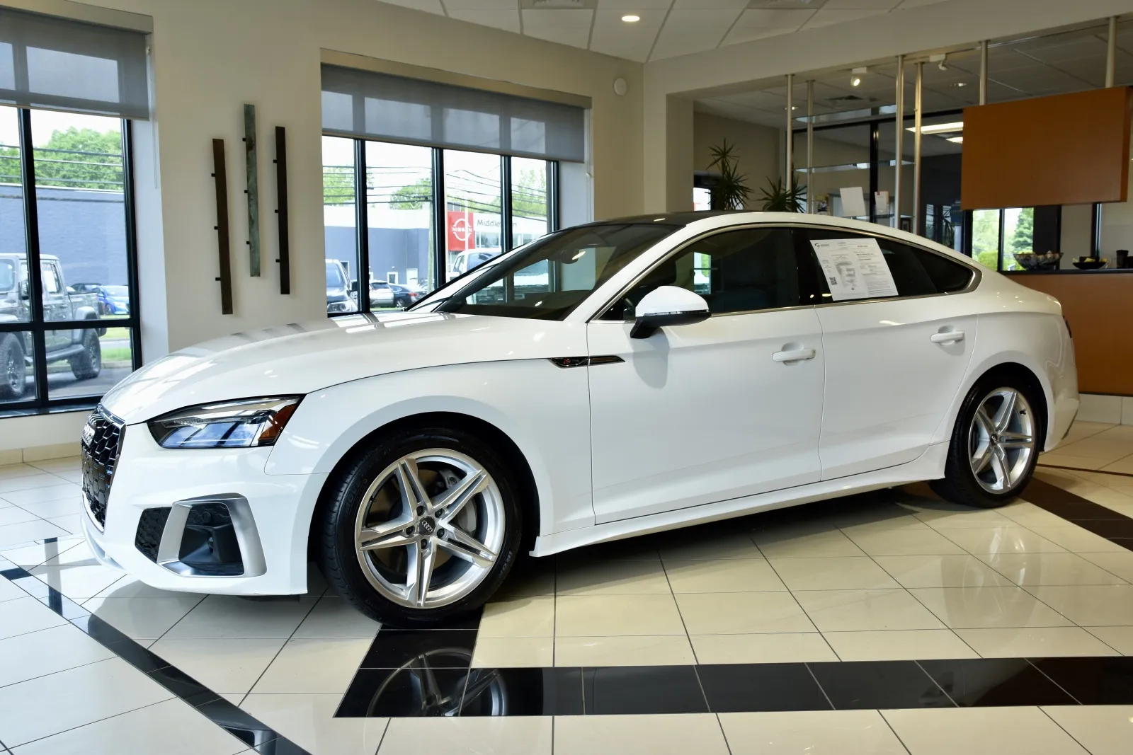 Another view of 2021 Audi A5 Sportback quattro Premium 45 TFSI for sale in Middletown, CT at European Motorcars