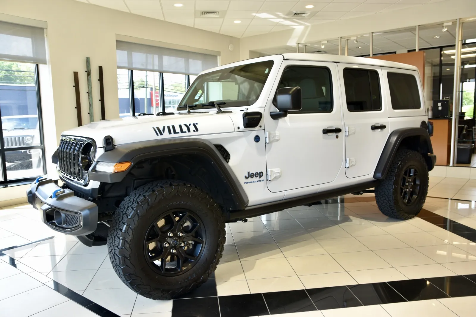 Another view of 2024 Jeep Wrangler Willys for sale in Middletown, CT at European Motorcars