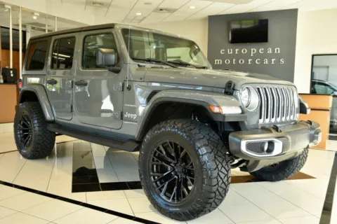 Gray 2023 Jeep Wrangler Sahara for sale in Middletown, CT