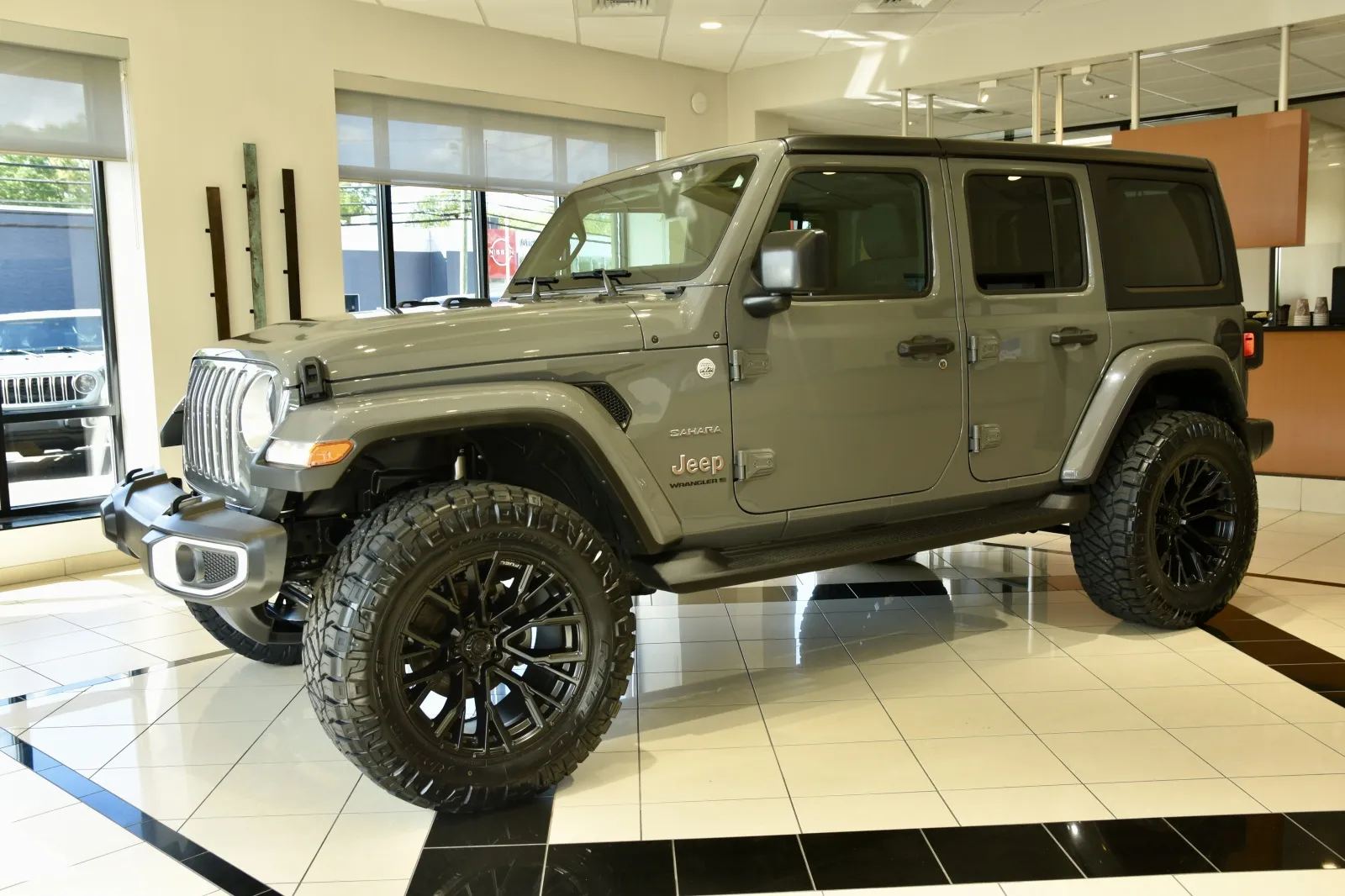 Another view of 2023 Jeep Wrangler Sahara for sale in Middletown, CT at European Motorcars