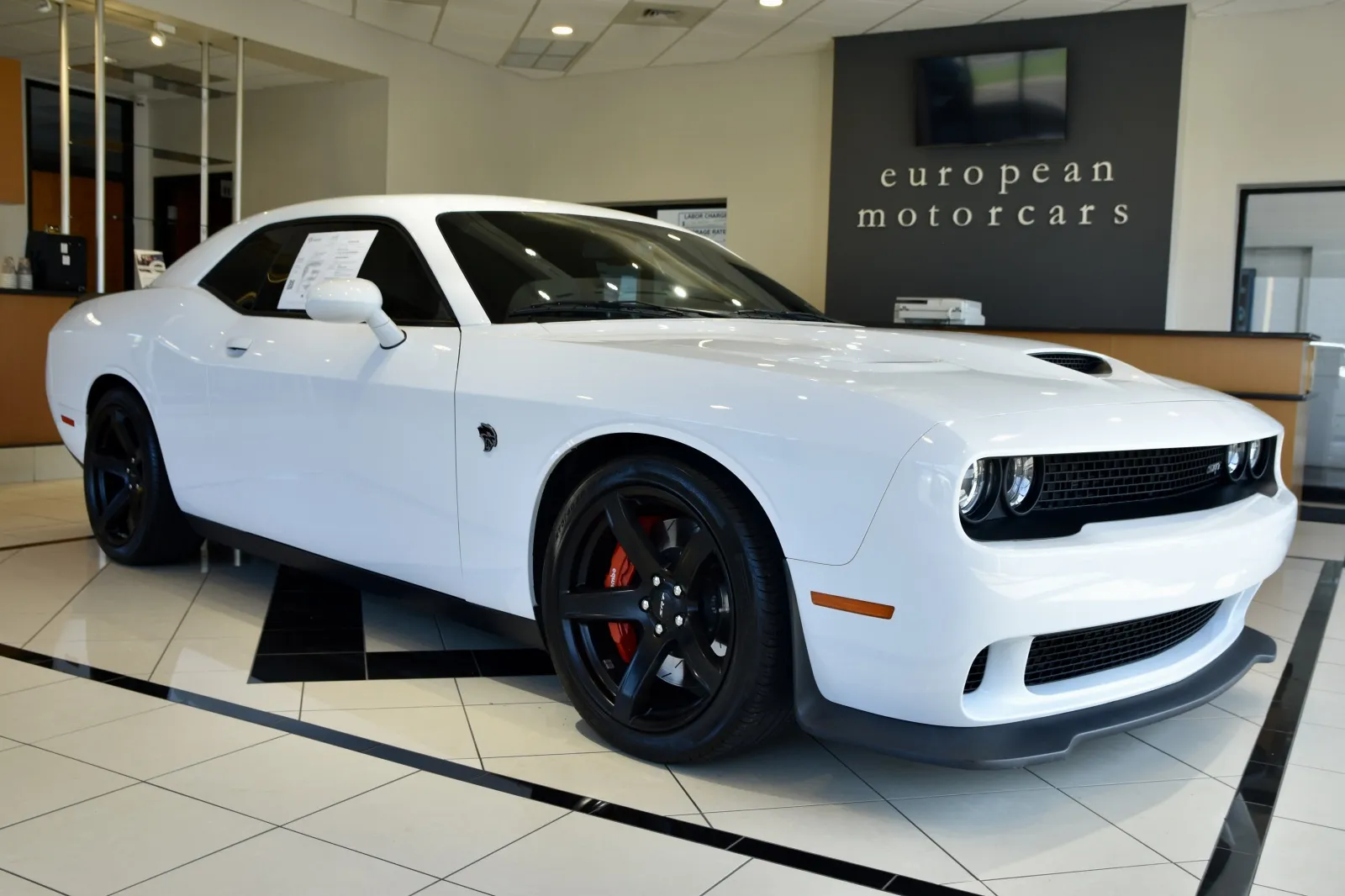 White 2017 Dodge Challenger SRT Hellcat for sale in Middletown, CT