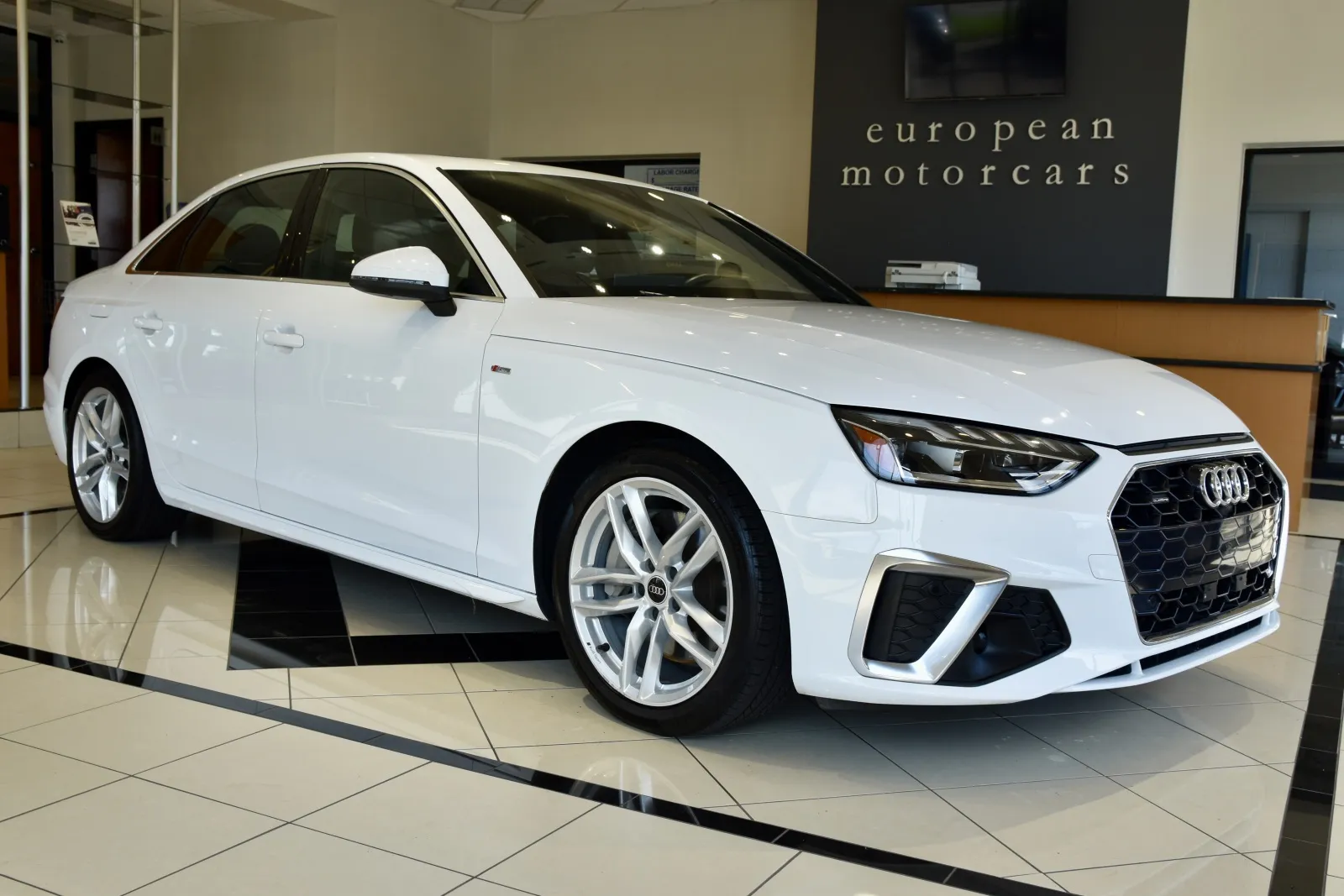 White 2024 Audi A4 quattro S line Prem Plus 45 TFSI for sale in Middletown, CT