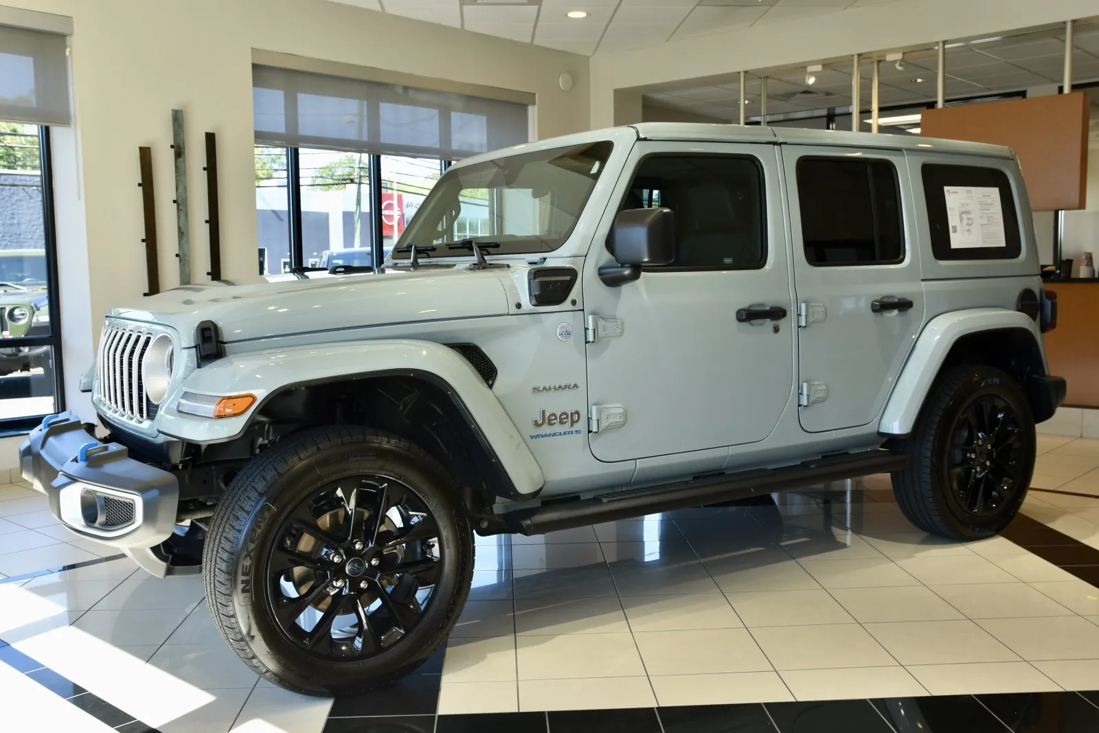 Another view of 2024 Jeep Wrangler Sahara 4xe for sale in Middletown, CT at European Motorcars