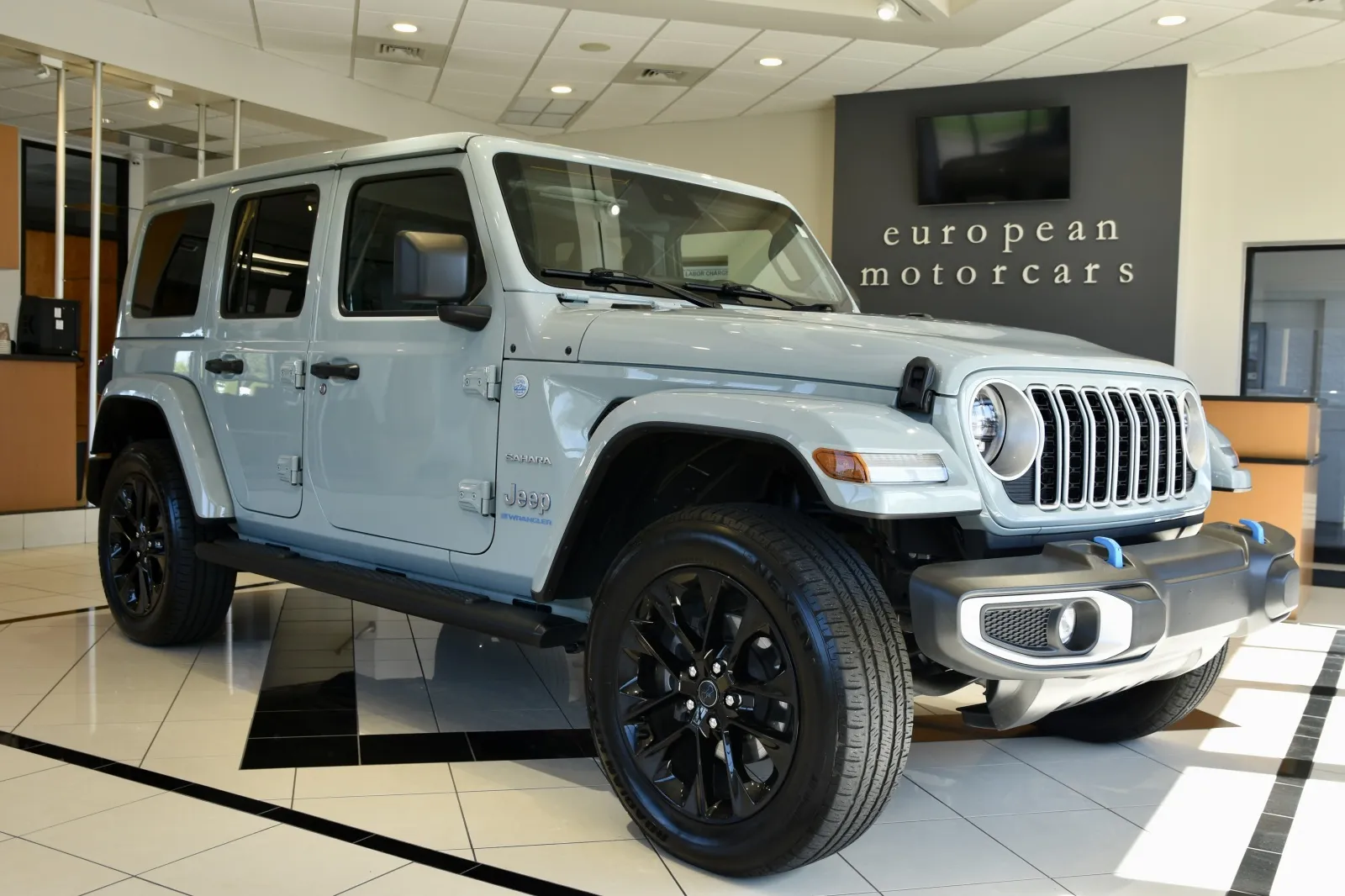 Blue 2024 Jeep Wrangler Sahara 4xe for sale in Middletown, CT