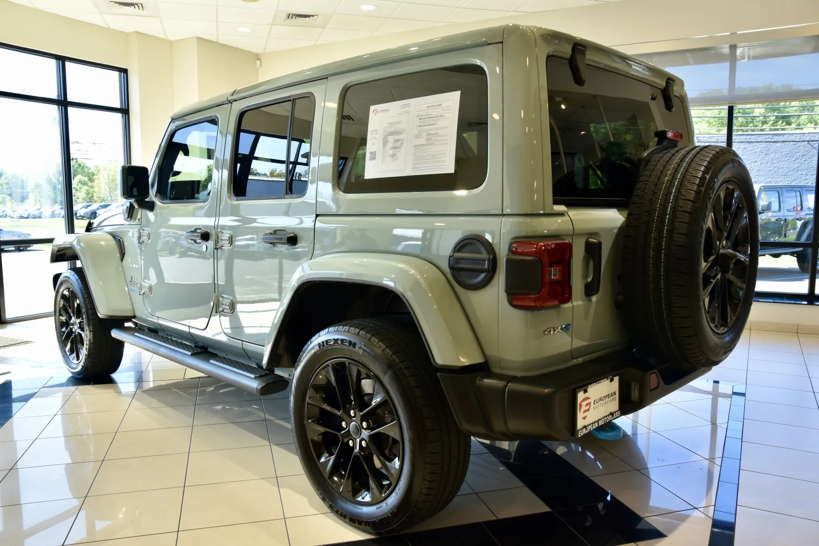 More photos of 2024 Jeep Wrangler Sahara 4xe at European Motorcars, CT