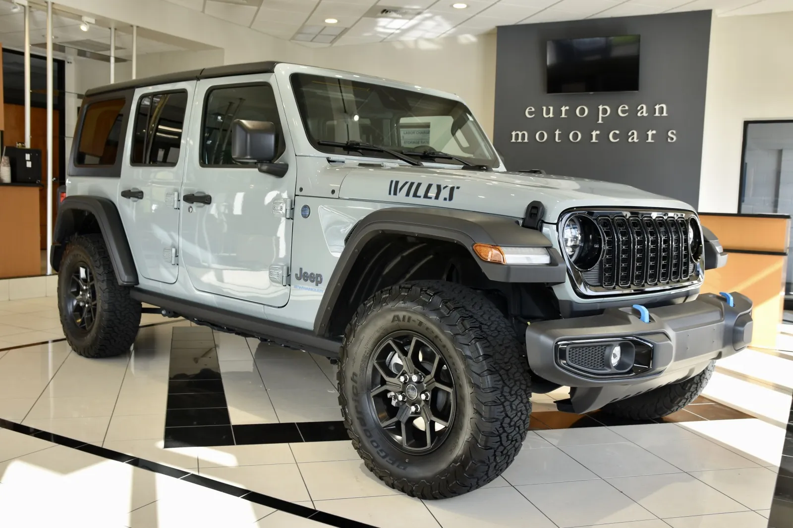 Blue 2024 Jeep Wrangler Willys 4xe for sale in Middletown, CT