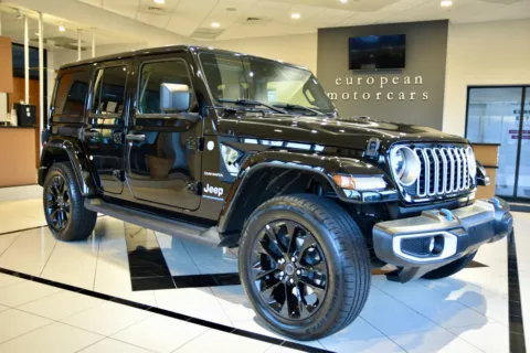 Black 2024 Jeep Wrangler Sahara 4xe for sale in Middletown, CT