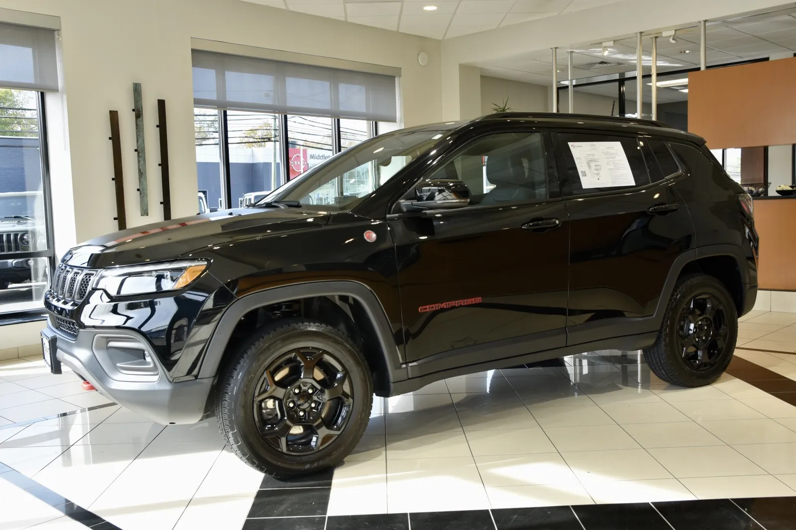 Another view of 2023 Jeep Compass Trailhawk for sale in Middletown, CT at European Motorcars