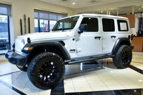 Another view of 2022 Jeep Wrangler Unlimited Sport S for sale in Middletown, CT at European Motorcars