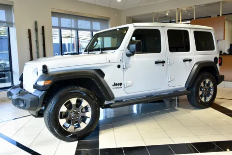 Another view of 2022 Jeep Wrangler Unlimited Sport S for sale in Middletown, CT at European Motorcars