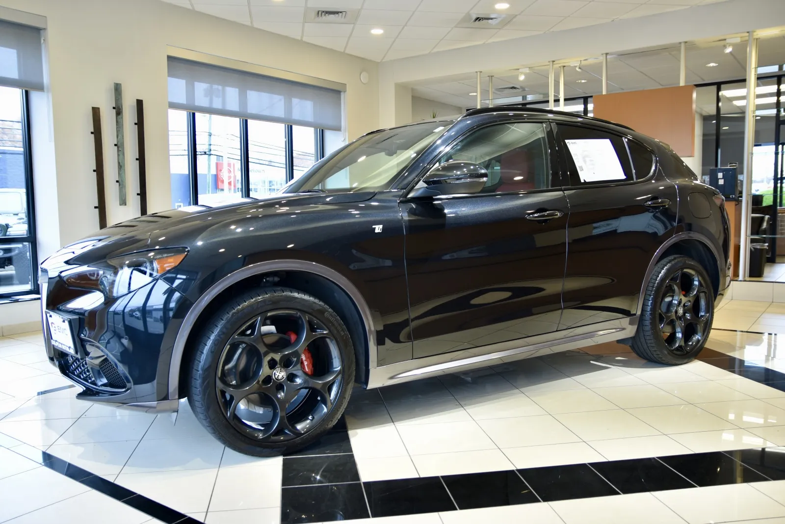 Another view of 2024 Alfa Romeo Stelvio Ti for sale in Middletown, CT at European Motorcars