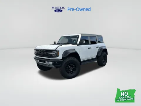 White 2022 Ford Bronco Raptor for sale in Washougal, WA