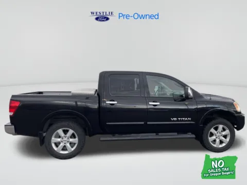Black 2010 Nissan Titan XE for sale in Washougal, WA