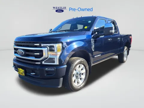 Blue 2022 Ford F-350SD Platinum for sale in Washougal, WA